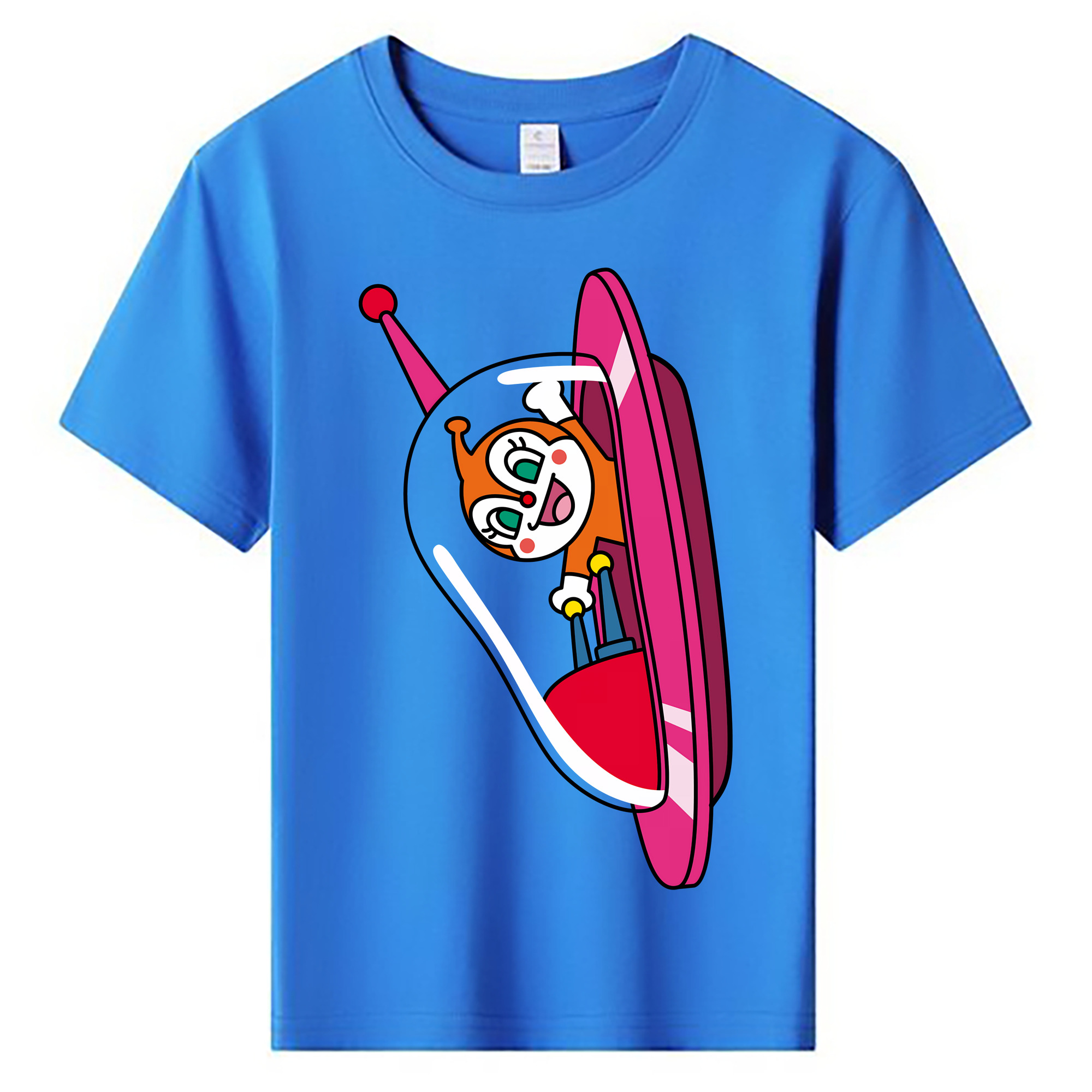 （画像用） アンパンマン Anpanman 綿100％キッズTシャツ（フロントプリント）